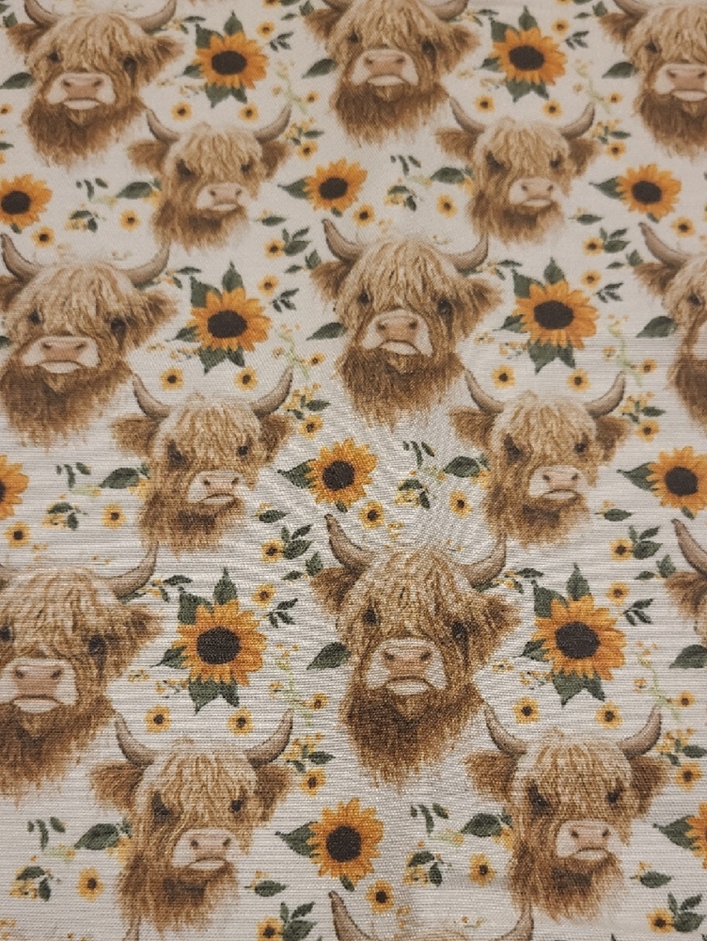 Highland Cows - Fat Quarters - 7 pieces - Picture 3 of 9